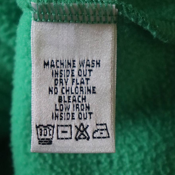 Lilly Pulitzer Vintage Green Fleece Vest Size XS - Picture 8 of 8